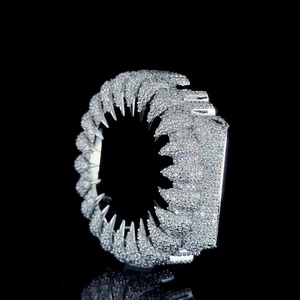 Montre Dynexor Iceframe GA2100 personnalisée, entièrement sertie de pierres, boîtier entièrement métallique, luxe, acier inoxydable, octogone, plateforme Mod, montre G&shock - Product Image 5