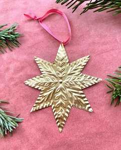 Handmade Rattan <b>Tree</b> <b>Ornament</b> Medium Rustic Christmas Decor Hanging Craft - Product Image 2