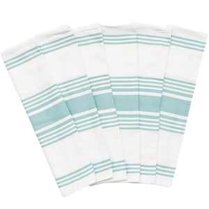 Serviette de cuisine en coton 100% à carreaux, impression numérique personnalisée, tissée, type sac à farine, vente en gros OEM - Product Image 2