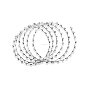 Barre d'arche Erich professionnelle en acier inoxydable avec crochets pour la fixation des fractures maxillaires et mandibulaires – Meilleur fournisseur en gros - Product Image 3