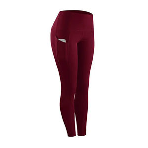 Leggings de yoga para mujer de alta calidad, diseño sostenible, duraderos, con bolsillo lateral, ropa deportiva, servicio OEM. - Product Image 5