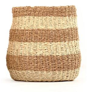 Juego de 2 Cestas de Mimbre en 2 Colores, Cesta de Almacenamiento Hecha a Mano, Venta al por Mayor, Ecológica, Hecha en Vietnam - Product Image 3