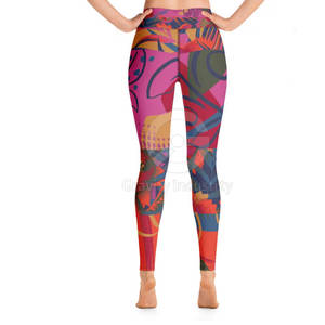 Hot Sale Latest Women <b>Legging</b> High Quality Elastic <b>Waist</b> Solid Full Length Yoga Wear Comfortable Breathable Eco-Friendly <b>Low</b> MOQ - Product Image 2