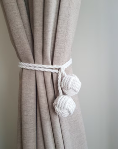 Rope Curtain Ticback Home Decorative Pieces Tie for Heavy Duty Curtains Drapes 2 Pieces Hot Sale - Product Image 5