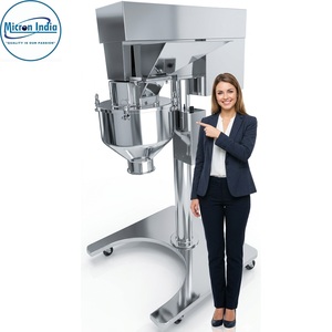 Micron India - Machine industrielle en acier inoxydable pour granulation et pulvérisation à sec/humide pour l'industrie alimentaire, 1 kW, 30 kg, garantie 1 an, Gujarat - Product Image 2