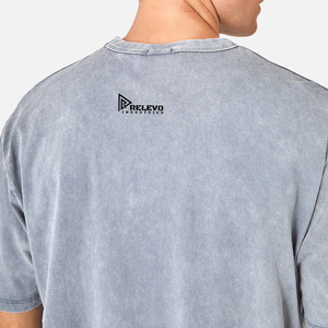 Camiseta de Diseño Nuevo Personalizada, 100% Algodón, Lisa, Casual, para Hombre, de Alta Calidad, Lavada al Ácido, Hecha en Pakistán, a Bajo Precio - Product Image 6