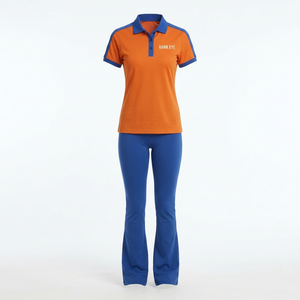 Camisas Deportivas Casuales de Lujo para Mujer, Manga Corta, Algodón Piqué, Antiarrugas, Secado Rápido, Transpirables, Personalizadas - Product Image 3