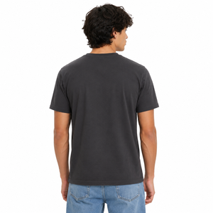 Camisetas Personalizadas de Manga Corta y Cuello Redondo 100% Algodón para Hombre, Pedido al por Mayor, Tallas Grandes, Estilo Urbano Informal, Camisetas Lisas - Product Image 2