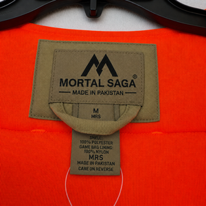 MORTAL SAGA Gilet de chasse et de tir en cuir véritable pour homme, multi-poches, léger, respirant, vêtement de travail réglable pour le terrain - Product Image 6