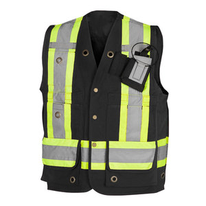 Chaleco de Seguridad Reflectante para Construcción, Chaleco de Seguridad de Alta Visibilidad, Chalecos Reflectantes de Trabajo - Product Image 2