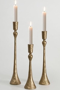 Chandelier en forme de branche dorée, centre de table pour mariage, bougeoir en laiton, ensemble de bougies décoratives pour la maison - Product Image 3