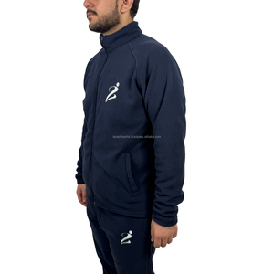 ชุดวอร์มแฟชั่นสำหรับผู้ชายผ้าคอตตอน100% ชุดวอร์มผ้าฟลีซแบบดึงหนาชุดวอร์มสำหรับผู้ชาย - Product Image 5