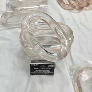 Pulsera de eslabones grandes de resina fluorescente mate para mujer, cadena de eslabones gruesos de resina acrílica de colores llamativos - Product Image 5