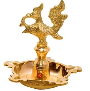 Soporte para Lámpara de Aceite Diya, Diseño Zen Asiático en Piedra, para Decoración del Hogar y la Celebración de Diwali, al Mejor Precio - Product Image 1