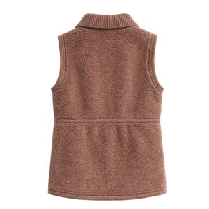 Chaleco de Mujer de Forro Polar Sherpa sin Mangas, Ligero, con Cremallera Frontal, Suave, Cálido, Informal, para Otoño e Invierno - Product Image 2