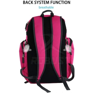 Sac à dos de basketball sur mesure de qualité supérieure pour hommes, en tissu doux, pour l'école, prix de gros, faible MOQ, avec sac à dos de basketball - Product Image 4