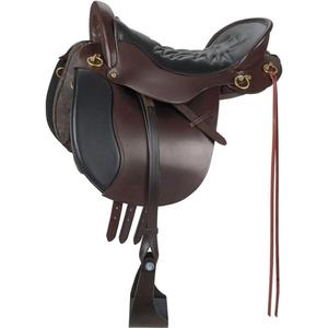 Silla de Montar para Caballo de Cuero Genuino, Precio Directo de Fábrica, Impermeable, Alta Calidad, Color Marrón Natural, Compatible con OEM y ODM, Silla Inglesa - Product Image 4