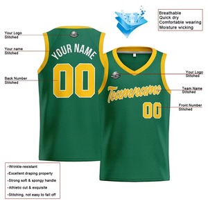 Uniforme de Baloncesto Personalizado, Transpirable, Talla Grande, Sin Mangas, con Impresión Sublimada, Nombre del Equipo y Letras en la Parte Delantera, Ropa Deportiva de Poliéster - Product Image 3