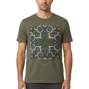 Camisetas Bordadas para Hombre, Hechas a Medida, en Grandes Cantidades, 100% Algodón, Transpirables, de Secado Rápido, Servicio OEM, Último Estilo - Product Image 3