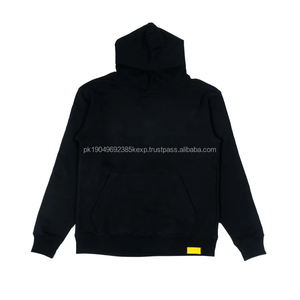 Sweats à capuche en coton épais personnalisés pour hommes sweat-shirt à impression bouffante graphique Streetwear pull-over Hip Hop design de haute qualité - Product Image 4