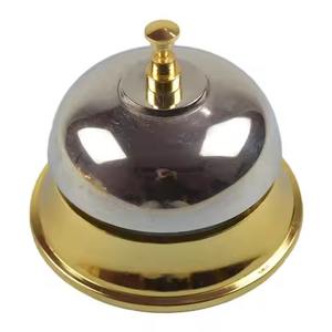 Campana de escritorio metálica para alerta de visitantes, campana de servicio para mostrador de recepción - Product Image 2