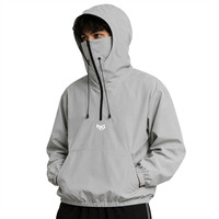 Nouvelle veste tactique coupe-vent tendance 2026 avec cagoule intégrée, imperméable en nylon, pour homme, personnalisable, marque privée, vente en gros
