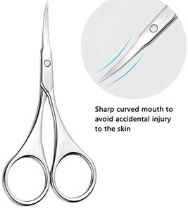 Tijeras para Cutículas de Acero Inoxidable, Herramienta para Empujar y Remover Cutículas, Color/Tamaño Personalizado, Recortadores de Cutículas para Uñas - Product Image 3