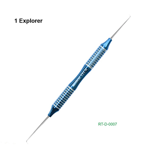 Explorer dentaire ergonomique à double extrémité Classe I 1 en acier inoxydable par Roboz Tech Pakistan - Product Image 1