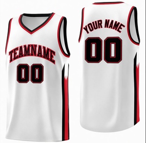 Custom Maroon Yellow Basketball Jersey V-Neck Sleeveless Sublimated <b>Mesh</b> Uniform for Adults Unisex Teamwear - Product Image 2