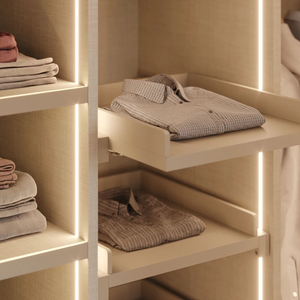 JY Project Customized Modern Wooden Walk in Closet Extendable <b>Wardrobe</b> Luxury Dressing Room Waterproof <b>Storage</b> OEM Vietnam Villa - Product Image 3