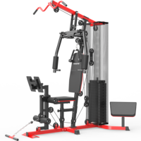 Équipement de musculation, machine d'entraînement réglable, station de fitness durable pour la musculation à domicile