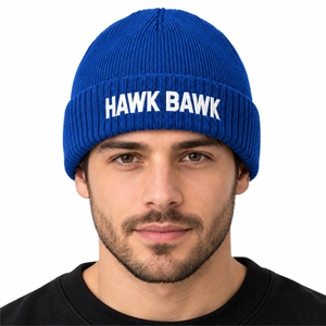 Gorro de Punto Acanalado Unisex, Flexible, Listo para el Invierno, Tacto Suave, Sensación Cómoda, Fácil de Combinar, Gorro de Invierno Informal Hecho a Medida - Product Image 1