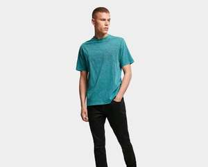 เสื้อยืดโอเวอร์ไซส์ผ้าฝ้ายถัก 100% ล้างสีแบบแอซิดวอช สำหรับผู้ชาย ใส่สบายๆ ในฤดูร้อน เหมาะกับกิจกรรมกลางแจ้ง ระบายอากาศได้ดี เป็นมิตรกับสิ่งแวดล้อม ขายส่ง - Product Image 3