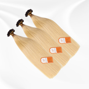 ขายส่งราคาถูกนามสกุลผมมนุษย์ปลายแบนบริสุทธิ์ดิบยังไม่ได้เวอร์จินดิบผม100% มนุษย์ผมวาดคู่ - Product Image 4