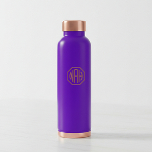 Botella de agua de cobre y Metal de 950ml de alta calidad, a prueba de fugas, ecológica, elegante, sin BPA, hecha a mano, tapa de impresión de logotipo personalizado Premium - Product Image 3