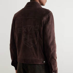 Contemporary Fashion Outerwear <b>Suede</b> <b>Jacket</b> Soft Feel Comfortable Fit Suitable For Street Wear And Lifestyle Use - Product Image 3