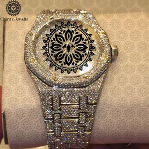 Charm Jewells Luxury Stainless Steel Watch 40mm Dial Analog Mechanical Movement Men's Fashion Luminous Folding Clasp 10 <b>Bar</b> - Product Image 4