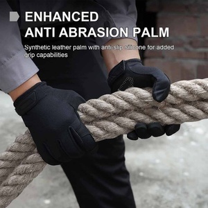 Top Quality <b>Synthetic</b> <b>Leather</b> Amara Mechanic Work Gloves Industrial Hand Protection Anti Static Heat Resistant Durable Gloves - Product Image 5