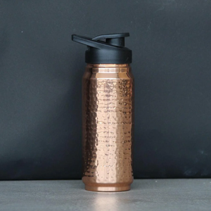 Botella de Agua Ecológica de Cobre de Gran Capacidad, India Pure 750ml, 100% Apta para Beber, con Beneficios Ayurvédicos para la Salud, Ideal para Regalos y Yoga - Product Image 5