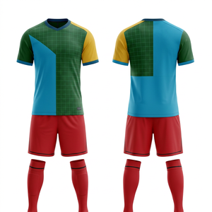 Wholesale Custom Football Jersey Uniform | <b>Men</b> Women Youth Sizes | Lightweight Quick Dry Training Sportswear - Product Image 3