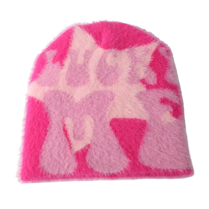 Gorros con forro polar de primera calidad, venta al por mayor, gorros cómodos y cálidos, ligeros y duraderos hechos a medida para Jacquard de invierno - Product Image 2