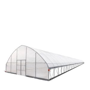 30FT X 120FT Stable Tunnel <b>Greenhouse</b> for Grow Tent 6 Mil Clear EVA <b>Plastic</b> Film Cold Frame Hand Crank Roll Peak Ceiling Roo - Product Image 1