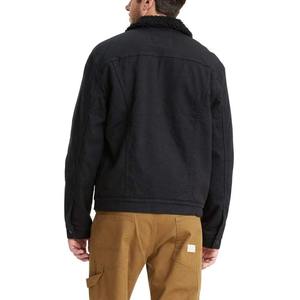 Ventes en gros de vestes en jean denim surdimensionnées personnalisées avec logo, vestes en jean denim tendance pour hommes, vêtements de rue, vestes en jean denim de qualité avec col en fourrure - Product Image 2