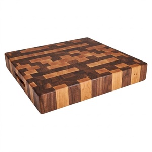 Wholesale Elegant Design Handmade Wooden Chopping Block Cutting Board Multi Wood <b>Kitchen</b> Chopping Block Supplier - Product Image 1