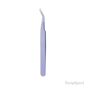 Pince à épiler double embout en acier inoxydable pour sourcils, légère, outil d'extension de cils - Product Image 2