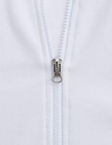 <b>Men's</b> Sleeveless Hooded <b>Vest</b> <b>White</b> Zipper Front Kangaroo Pockets Casual Regular Fit Autumn Wear - Product Image 5