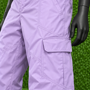 Pantalon de ski imperméable et ample pour femme, haute performance, pour activités de plein air, pantalon cargo, vêtements de sport d'hiver, snowboard, logo personnalisé - Product Image 5