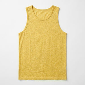 Daily Wear Cotton Tank Top Classic Fit Sleeveless Shirt High Quality Bulk Supplier - Product Image 1