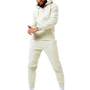 High Quality Zip up Nylon Tracksuit Oversized Sweatsuit Cotton Baggy Custom logo Sweat Suit tracksuit for <b>man</b> 100% cotton - Product Image 1