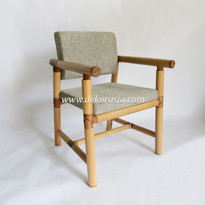 Modern Handmade Eco-Friendly Bamboo <b>Dining</b> <b>Chair</b> with Customized Color and Design for Home Furniture <b>Dining</b>/Living Rooms Villa - Product Image 2